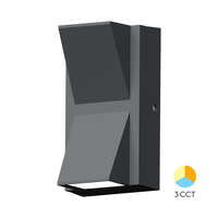 Zidna svetiljka siva 2x6W 3IN1 IP65 - Slika 1