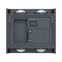 Zidna svetiljka siva 4x1W 3IN1 IP65 - Slika 7