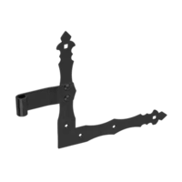 ZNO 250/10 Šarka C 250x200x3,0 L+D crna